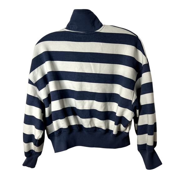 Nike Sportswear Fleece Phoenix Cropped Pullover Polo Sweatshirt Womens  Small - Picture 5 of 5